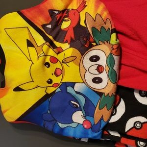 Pokémon boy's size 10/12 pj set plus bonus